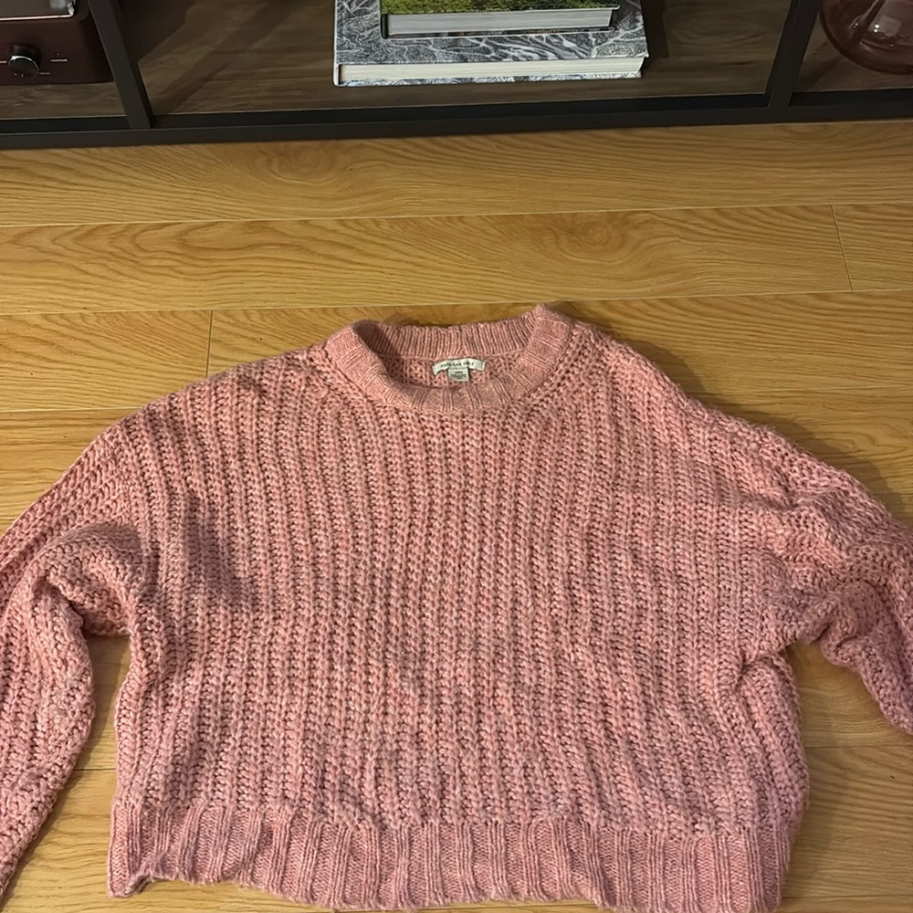 Pink sweater